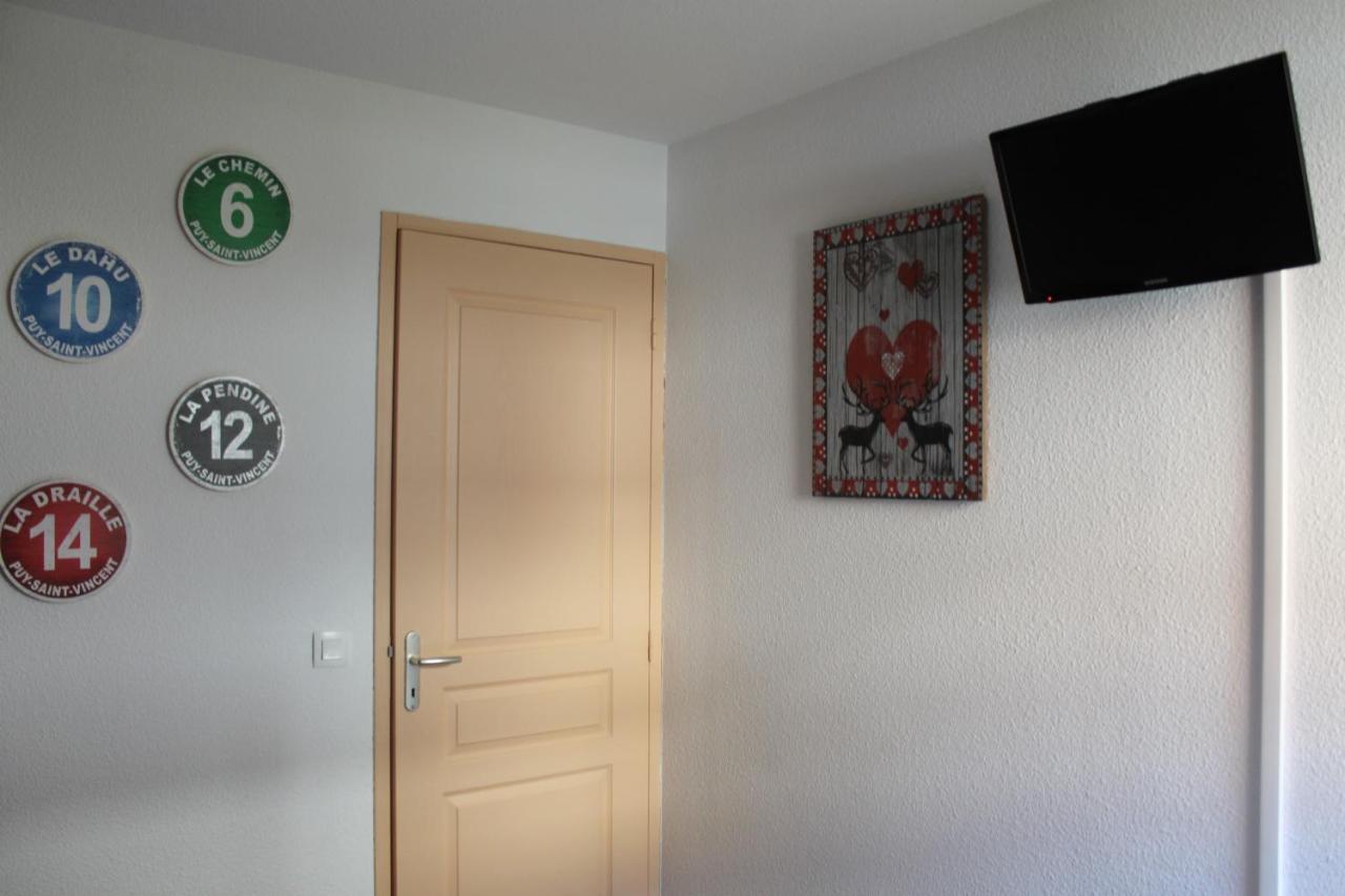 Appartement Puy Saint Vincent 1800 - 6 Personnes ปี-แซ็ง-วาซ็อง ภายนอก รูปภาพ
